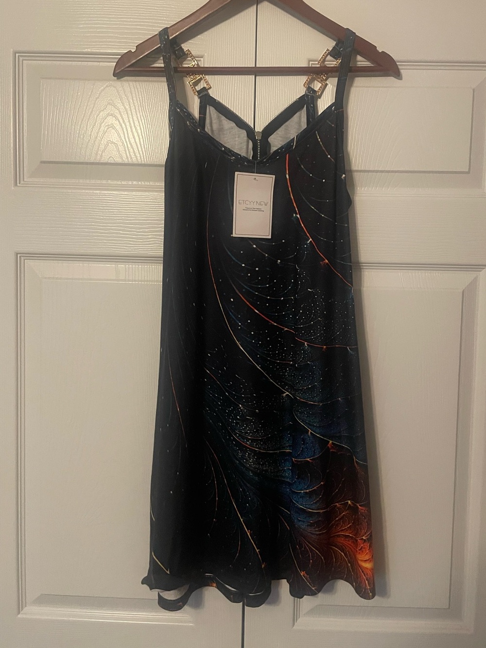 Abstract Zip-Front Dress - Picture 5 of 7